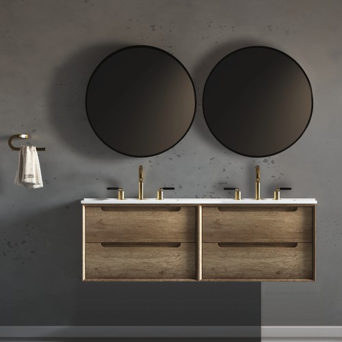 Ashley Wall Hung 61" Double Sink Vanity
