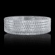 Virta 16" Round Top Mount Glass Sink