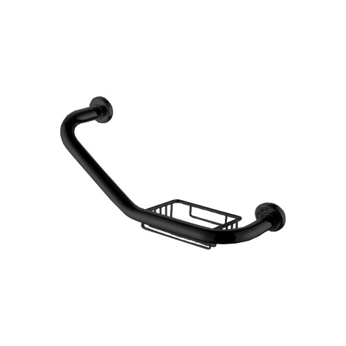 Empyrean 17" Grab Bar with Soap Basket