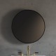 Virta 30&quot; Round Metal Framed Bathroom Mirror