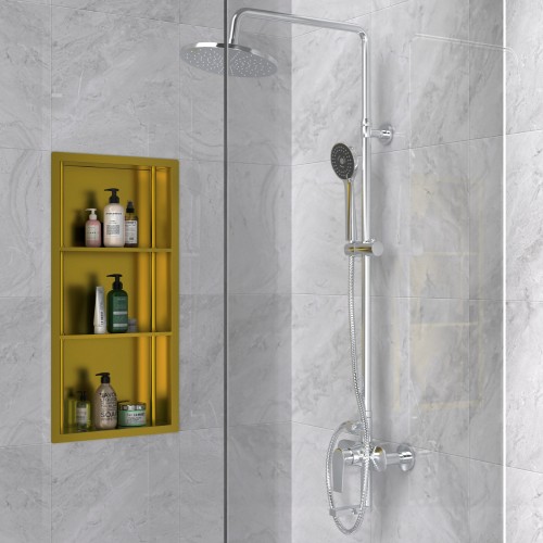 Empyrean Stainless Steel Shower Niche