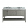 Sirena Floor Mount 72" Double Sink Vanity