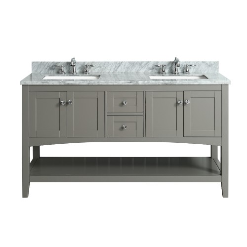 Sirena Floor Mount 72" Double Sink Vanity