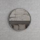 Virta 30" Round Metal Framed Bathroom Mirror