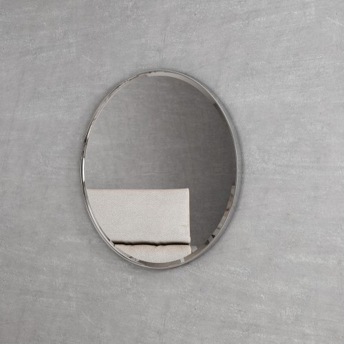 Virta 30" Round Metal Framed Bathroom Mirror