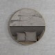 Virta 30&quot; Round Metal Framed Bathroom Mirror