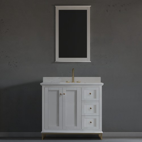 Yasmine Floor Mount 36” Single Sink Vanity – Freestanding Bathroom Vanities - Toronto, Canada | Virta Luxury Bathroom Furniture