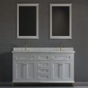 Yasmine Floor Mount 60” Double Sink Vanity – Freestanding Bathroom Vanities - Toronto, Canada | Virta Luxury Bathroom Furniture