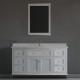 Yasmine Floor Mount 60&quot; Single Sink Vanity