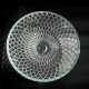 Virta 17" Round Top Mount Glass Sink with Mosaic Patterns