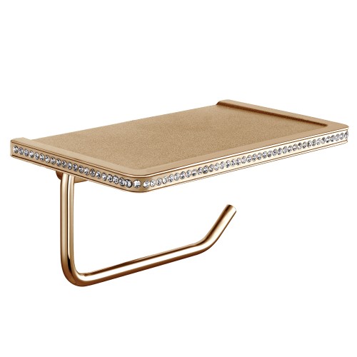 Diana Toilet Paper Holder with Shelf