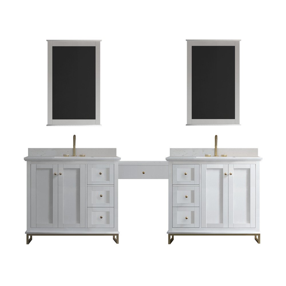 Vanity that doubles as a desk deals