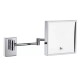 Virta 8" Square Wall Mount Makeup Mirror