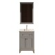 Yasmine Floor Mount 24" Single Sink Vanity