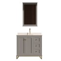 Yasmine Floor Mount 36” Single Sink Vanity – Freestanding Bathroom Vanities - Toronto, Canada | Virta Luxury Bathroom Furniture