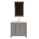 Yasmine Floor Mount 36" Single Sink Vanity