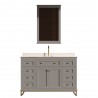 Yasmine Floor Mount 48” Single Sink Vanity – Freestanding Bathroom Vanities - Toronto, Canada | Virta Luxury Bathroom Furniture
