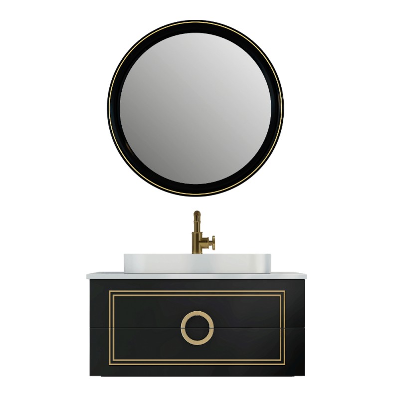 Sarah Wall Hung 36" Vessel Sink Vanity