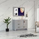 Flow Floor Mount 40" Single Sink Vanity