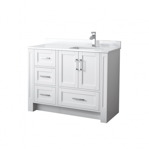 Flow Floor Mount 50" Single Sink Vanity