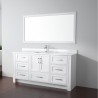 Flow Floor Mount 73" Single Sink Vanity