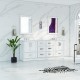 Flow Floor Mount 88&quot; Double Sink Vanity