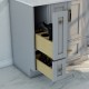 Flow Floor Mount 8&quot; Vanity Drawers