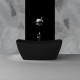 Venice Freestanding Acrylic 69&quot; Tub - Black