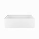 Calgary 60&quot; Corner Acrylic Tub - White - Left