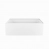 Calgary 60" Corner Acrylic Tub - White - Right