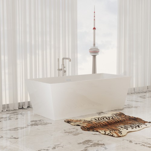 Geneve Freestanding Acrylic 71” Tub Bathtubs Toronto, Canada
