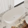 Alegro Freestanding Solid Surface Stone 64" Tub