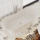 Harp Freestanding Solid Surface Stone 69" Tub