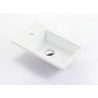 Virta 18" Porcelain Countertop with Faucet hole on Side
