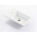 Virta 10" Depth Porcelain White Countertop