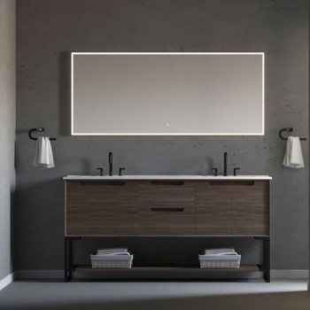 Ashley Floor Mount 72” Double Sink Vanity – Freestanding Bathroom Vanities - Toronto, Canada | Virta Luxury Bathroom Furniture