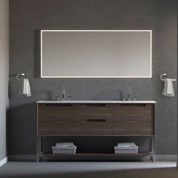 Ashley Floor Mount 72” Double Sink Vanity – Freestanding Bathroom Vanities - Toronto, Canada | Virta Luxury Bathroom Furniture