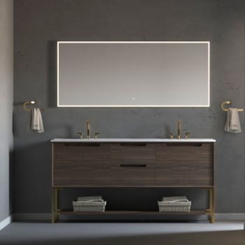 Ashley Floor Mount 72” Double Sink Vanity – Freestanding Bathroom Vanities - Toronto, Canada | Virta Luxury Bathroom Furniture