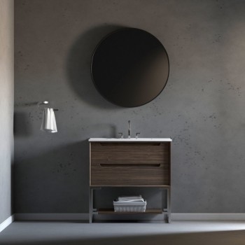 Ashley Floor Mount 36” Single Sink Vanity – Freestanding Bathroom Vanities - Toronto, Canada | Virta Luxury Bathroom Furniture