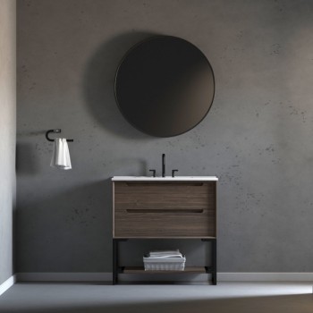 Ashley Floor Mount 36” Single Sink Vanity – Freestanding Bathroom Vanities - Toronto, Canada | Virta Luxury Bathroom Furniture