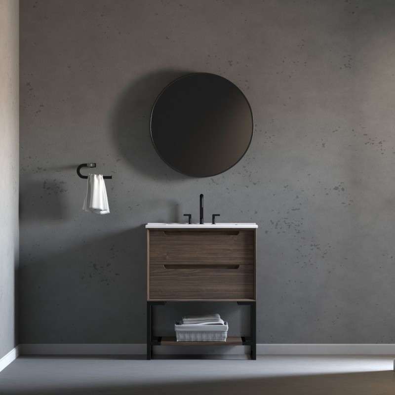 Ashley Floor Mount 30” Single Sink Vanity – Freestanding Bathroom Vanities - Toronto, Canada | Virta Luxury Bathroom Furniture