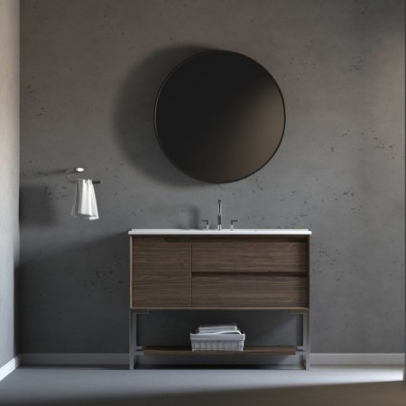 Ashley Floor Mount 48” Single Sink Vanity – Freestanding Bathroom Vanities - Toronto, Canada | Virta Luxury Bathroom Furniture