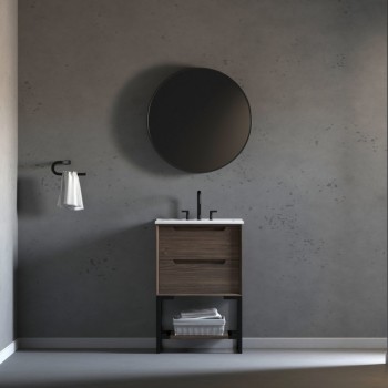 Ashley Floor Mount 24” Single Sink Vanity – Freestanding Bathroom Vanities - Toronto, Canada | Virta Luxury Bathroom Furniture