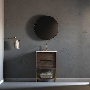 Ashley Floor Mount 24” Single Sink Vanity – Freestanding Bathroom Vanities - Toronto, Canada | Virta Luxury Bathroom Furniture