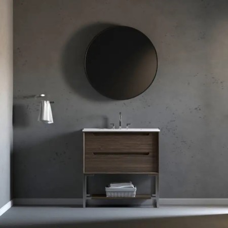 Ashley Floor Mount 36” Single Sink Vanity – Freestanding Bathroom Vanities - Toronto, Canada | Virta Luxury Bathroom Furniture