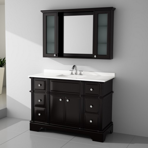 Charm Floor Mount 48” Single Sink Vanity – Freestanding Bathroom Vanities - Toronto, Canada | Virta Luxury Bathroom Furniture