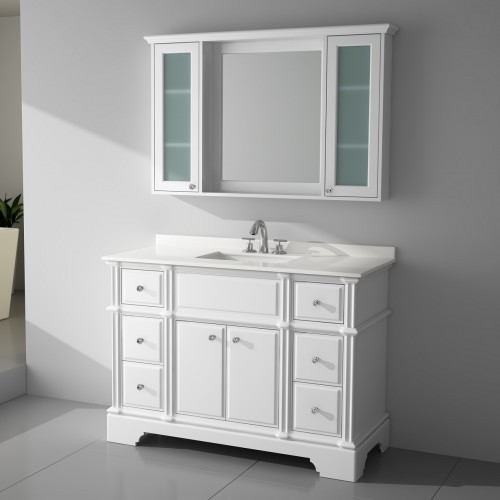 Charm Floor Mount 48” Single Sink Vanity – Freestanding Bathroom Vanities - Toronto, Canada | Virta Luxury Bathroom Furniture