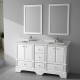 Charm Floor Mount 60'' Double Sink Vanity