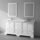 Charm Floor Mount 72'' Double Sink Vanity