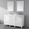 Hampton Floor Mount 60” Double Sink Vanity – Freestanding Bathroom Vanities - Toronto, Canada | Virta Luxury Bathroom Furniture